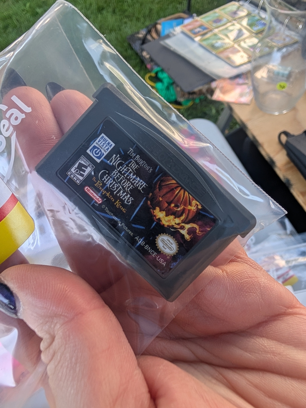 Tim Burton's The Nightmare Before Christmas:The Pumpkin King(GBA) AUTHENTIC, VGC